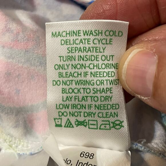 Lilly Pulitzer Women's Krysta Tunic Shift Dress Wish You Were Here size S Multi - Picture 15 of 15